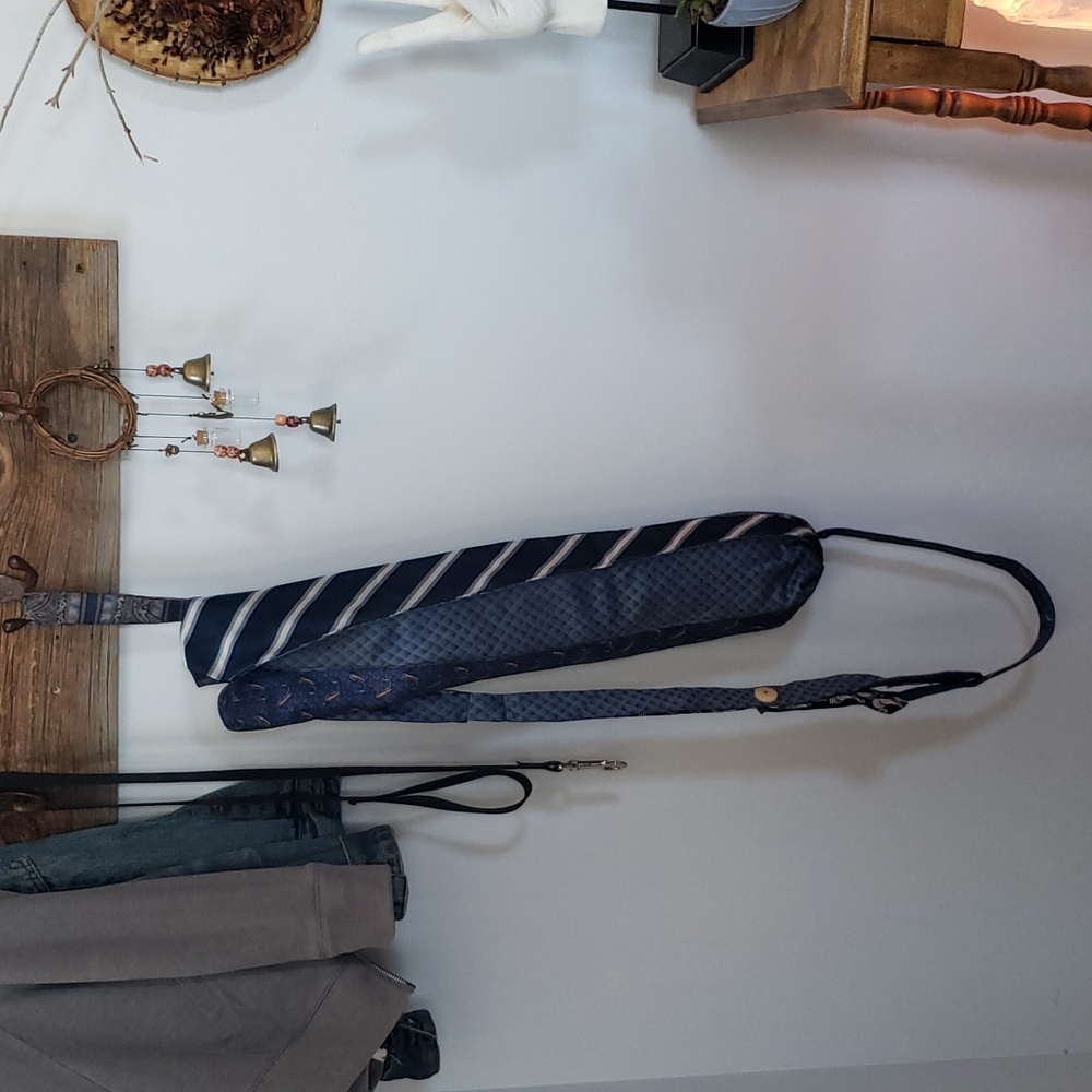 Yoga Mat Bag from Ties / one of a kind